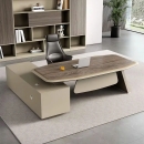 Bàn Giám Đốc Chân Cách Điệu Kèm Tủ Phụ - BGD92