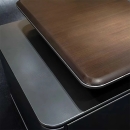 Bàn Giám Đốc Gỗ MDF Có Yếm Nan Sóng Và Đèn Led - BGD188