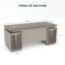 Bàn Giám Đốc Hiện Đại Góc L Sang Trọng - BGĐ126
