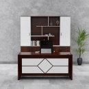 Bàn Giám Đốc Thiết Kế Sang Trọng Họa Tiết Kim Cương - BGD135