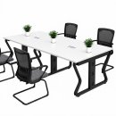 Bàn Họp Văn Phòng Nhập Khẩu 240x120cm – Không Gian Họp Hiện Đại BH57