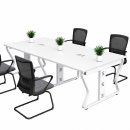 Bàn Họp Chân Sắt Nhập Khẩu 240x120cm Hiện Đại BH57