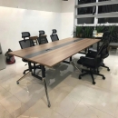 Bàn Họp Văn Phòng Chân Sắt Iris Hiện Đại 4m - BH53