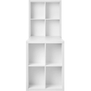 Bàn Làm Việc Liền Kệ Gỗ 12 Ngăn - BG53