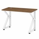 Bàn Làm Việc Chân Sắt Chữ K Màu Trắng - BLV141