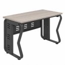 Bàn Làm Việc Nhập Khẩu Khung Đen Chân Sắt Sơn Tĩnh Điện BLV142
