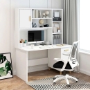Bàn Làm Việc Gỗ Đa Năng Có Kệ Sách & Tủ Kín - BG65