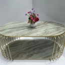 Bàn Trà Hột Xoài Sofa Mặt Cường Lực - BT5