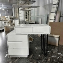 Bàn Trang Điểm Mini Chân Sắt Sơn Tĩnh Điện Cho Phòng Ngủ - BTD36