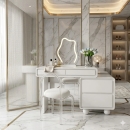 Bàn Trang Điểm Mini Tủ Lưu Trữ Phong Cách Luxury - BTD54