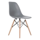 Ghế Cafe Tiếp Khách Eames Chân Gỗ Sồi - CF1