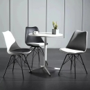 Ghế Cafe Tiếp Khách Eames Nệm Chân Sắt - CF7