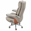 Ghế Giám Đốc Da PU Ngả Điện Có Massage Sang Trọng Hiện Đại - GGD85