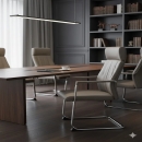 Ghế Họp Chân Quỳ Da Cao Cấp Thiết Kế Thanh Lịch - GQ39