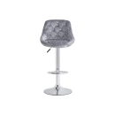 Ghế Bar Bọc Vải Nhung Lưng Nút Thắt - QB5