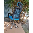 Ghế Văn Phòng Lưng Lưới Màu Xanh Mát Mẻ - GX99