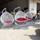 Ghế Xích Đu Hình Giọt Nước Khung Sắt Sơn Tĩnh Điện Chắc Chắn - SV74