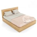 Giường Ngủ Gỗ Không Kệ Thanh Lịch - GN27