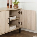 Kệ Tivi 2 Ngăn Kéo Kèm Hộc Tủ Cánh Đôi - KTV26