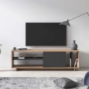 Kệ Tivi Gỗ Dáng Thấp Cửa Trượt - KTV10