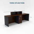 Quầy Lễ Tân Có Hộc Tủ Tiện Lợi - LT38