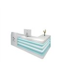 Quầy Lễ Tân Gỗ Chữ L Cao Cấp Sang Trọng - LT42