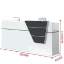 Quầy Lễ Tân Phong Cách Tối Giản Sang Trọng - LT17