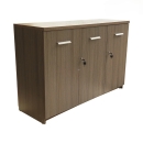 Tủ Tài Liệu Gỗ Dáng Thấp 3 Cánh - THS153