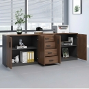 Tủ Tài Liệu Thấp 4 Cánh 3 Ngăn Kéo - THS67