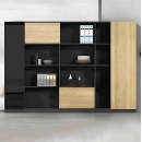 Tủ Tài Liệu Gỗ Phòng Chủ Tịch Thanh Lịch - THS278