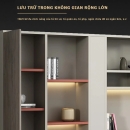 Tủ Hồ Sơ Minimalist Wood, Thiết Kế Phân Ngăn Đa Tầng - THS379