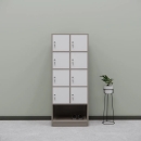 Tủ Locker Cá Nhân 8 Ô Có Kệ Để Giày Dép - TLK83