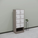 Tủ Locker Cá Nhân 8 Ô Có Kệ Để Giày Dép - TLK83