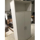 Tủ Quần Áo Gỗ 2 Cánh Kèm Kệ Mở Tiện Lợi - TQA46