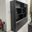 Tủ Tài Liệu Gỗ Kết Hợp Kệ Trưng Bày - THS216