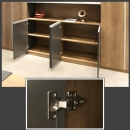 Tủ Tài Liệu Modern Simple, Hệ Kệ Zic-Zac Sang Trọng - THS384