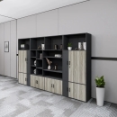 Tủ Tài Liệu Hiện Đại Tích Hợp Kệ Trang Trí Trung Tâm - THS403