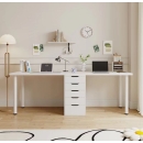 Bàn Làm Việc Gỗ IKEA  Chân Sắt Vững Chắc - IK2