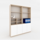 Tủ Tài Liệu Liền Kệ Gỗ Tiện Lợi - THS123