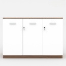 Tủ Tài Liệu Thấp 3 Cánh Gỗ MDF - THS133