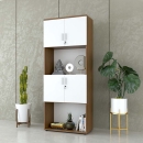 Tủ Tài Liệu Gỗ Dạng Lửng Kệ Trang Trí - THS221