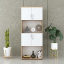Tủ Tài Liệu Gỗ Dạng Lửng Kệ Trang Trí - THS221