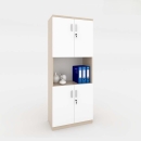 Tủ Tài Liệu Gỗ 4 Cánh Màu Trắng - THS22