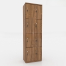Tủ Locker Gỗ MDF Dáng Dọc 8 Cánh - TLK17