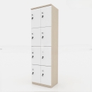 Tủ Locker Dáng Đứng 8 Cánh Dài - TLK18