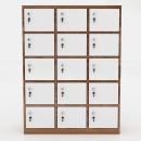 Tủ Locker 15  Cánh Khóa Bảo Mật - TLK20