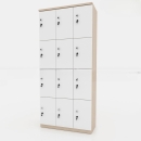 Tủ Locker Gỗ Công Nghiệp 12 Cánh Giá Rẻ - TLK23
