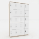 Tủ Locker 20 Cánh Gỗ MDF Cấp Cao - TLK28
