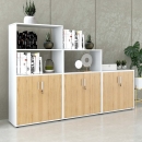 Tủ Tài Liệu Gỗ Kệ Tầng Dáng Thấp - THS143