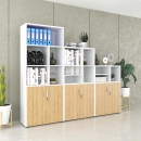 Tủ Tài Liệu Gỗ 3 Kệ Tầng - THS28
